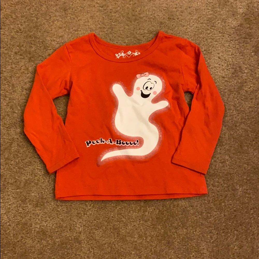 3T halloween long sleeve t-shirt toddler girl